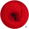 21 rød
