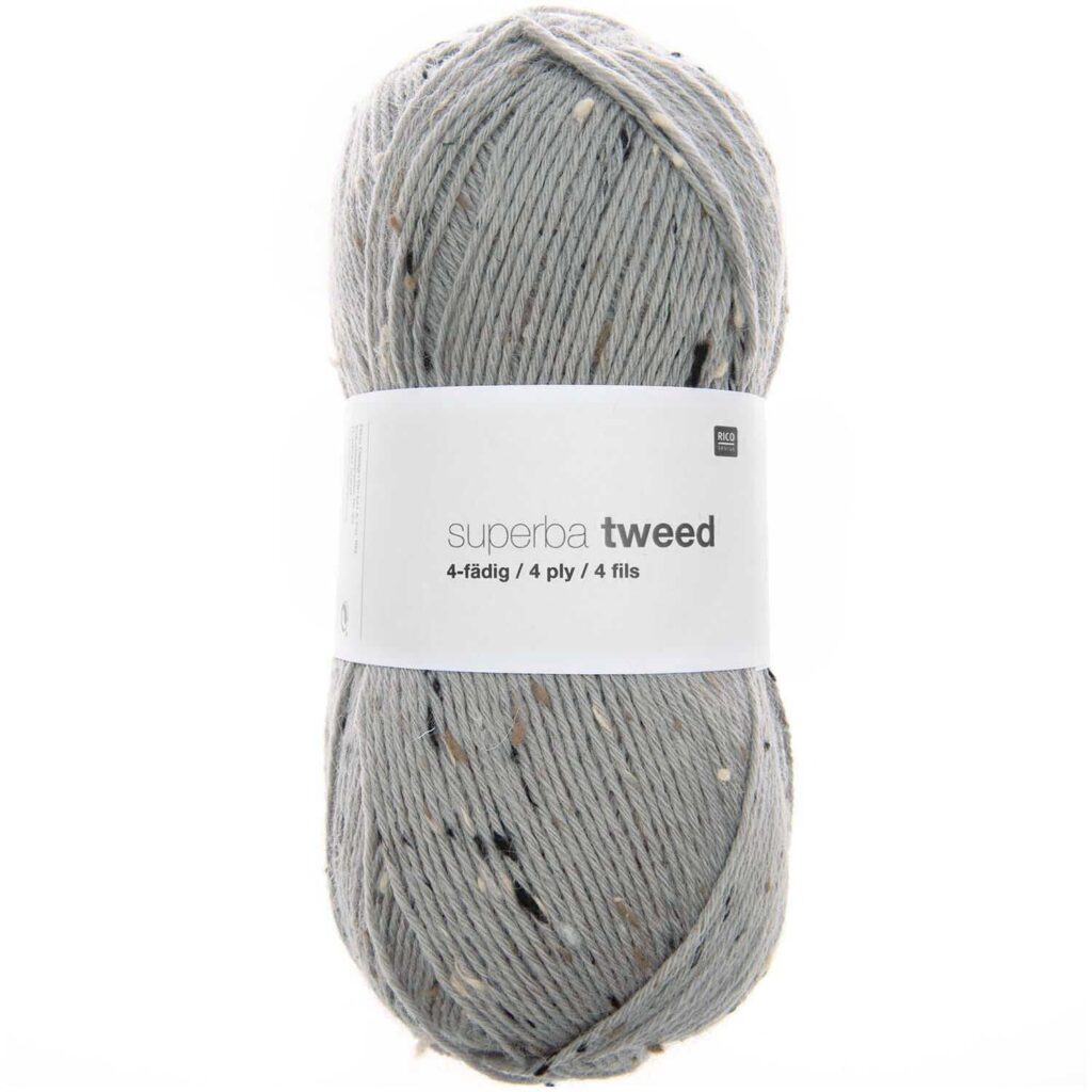 Rico Superba Tweed 4-ply (tvīda dzija)